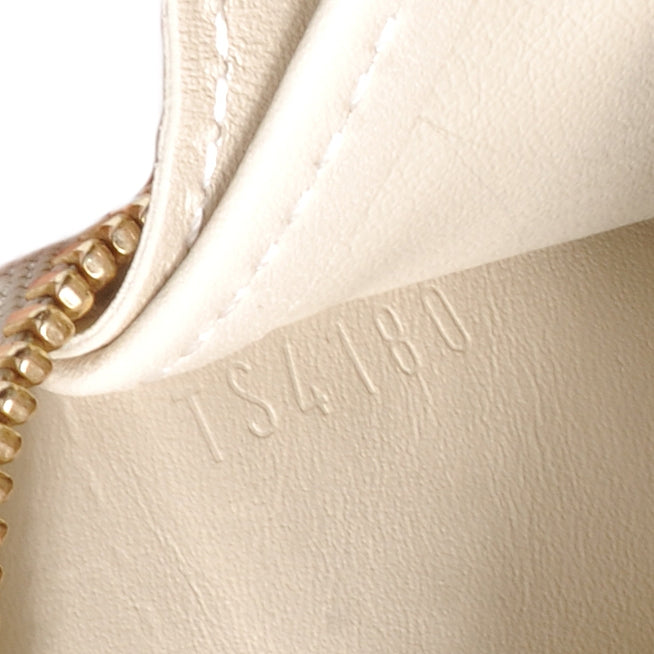 Vernis Zippy Coin Purse Blanc Corail