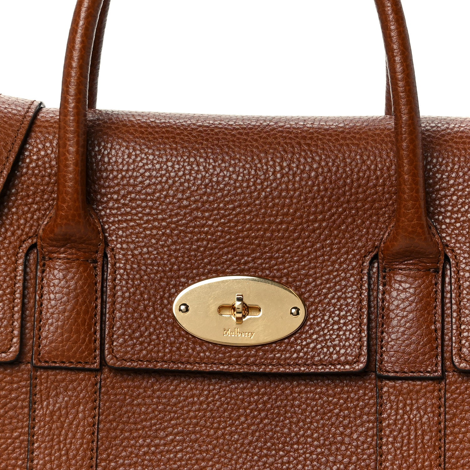 Mulberry Grain Vegetable Tanned Calfskin Bayswater Oak 10 of 13