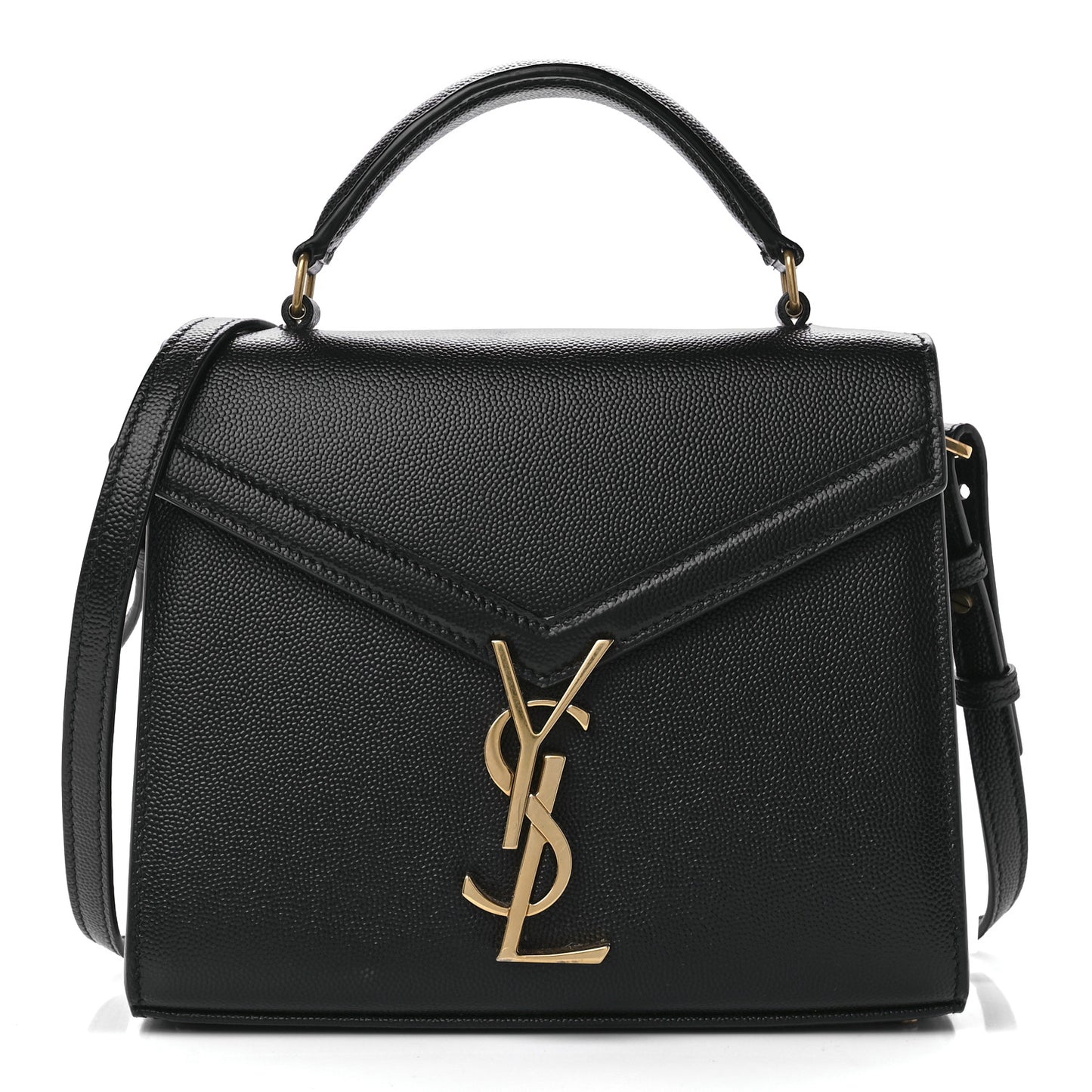 Grain de Poudre Mini Classic Monogram Cassandra Top Handle Black