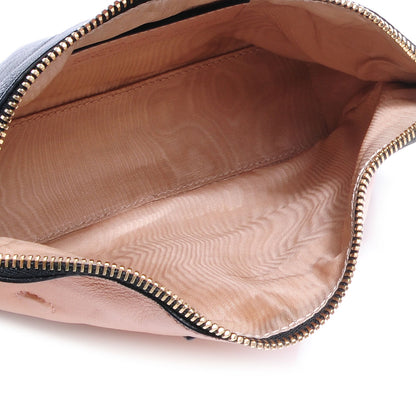 Alexander McQueen De Manta Cosmetic Case Blush Black 5 of 7