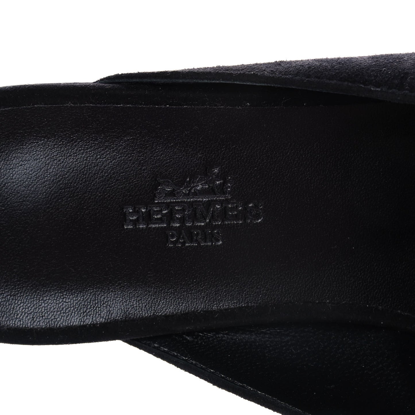Suede Goatskin Oz Mules 38 Black