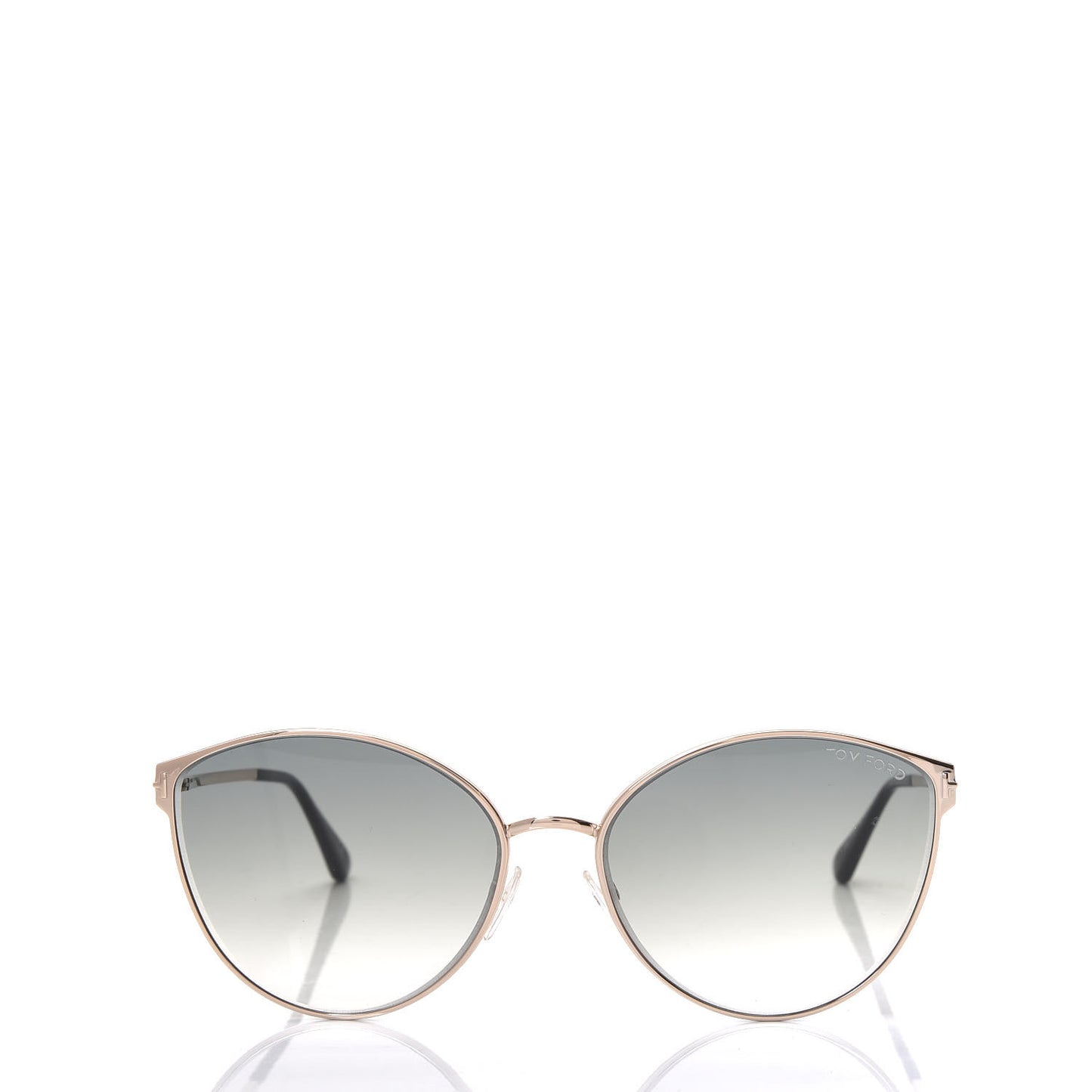 Metal Cat Eye Zeila Sunglasses TF654 Gold