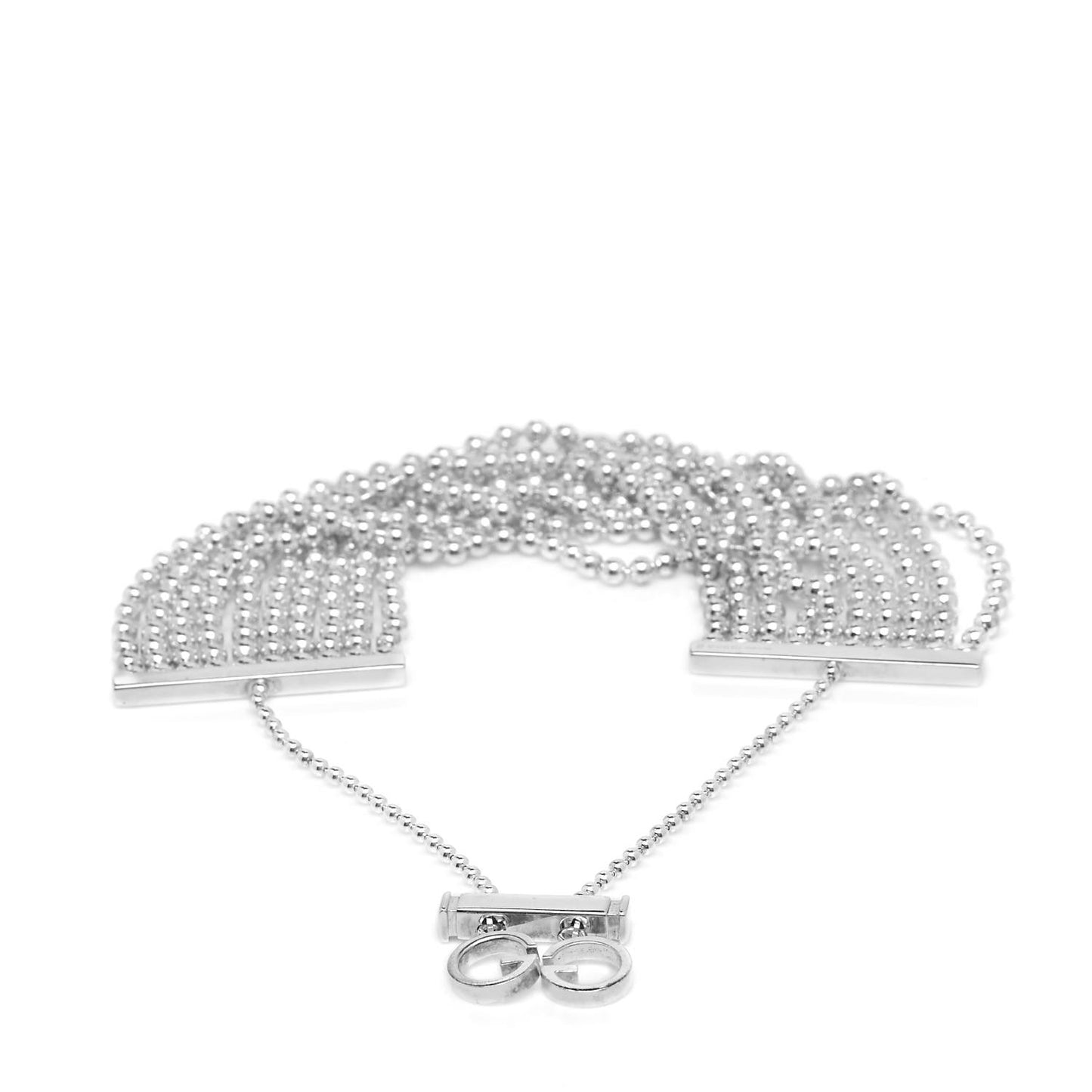 Sterling Silver Ten-Strand Ball Chain Bracelet