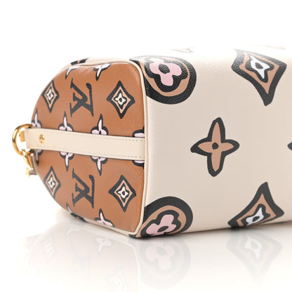 Louis Vuitton Monogram Giant Wild At Heart Speedy Bandouliere 25 Creme 8 of 10