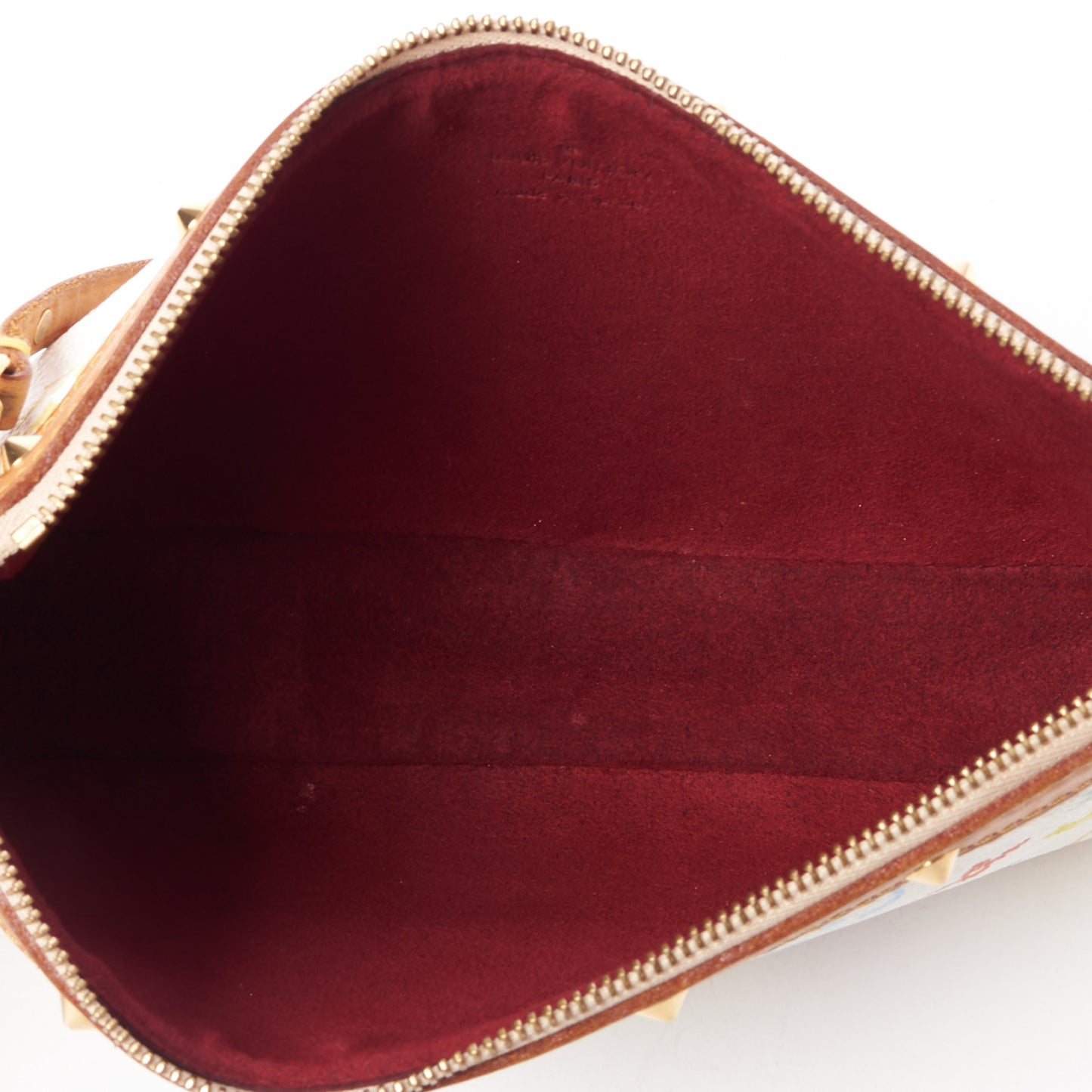 Monogram Multicolor Pochette Accessories White