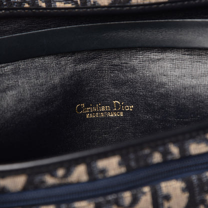 Christian Dior Monogram Convertible Clutch Navy Blue 7 of 9