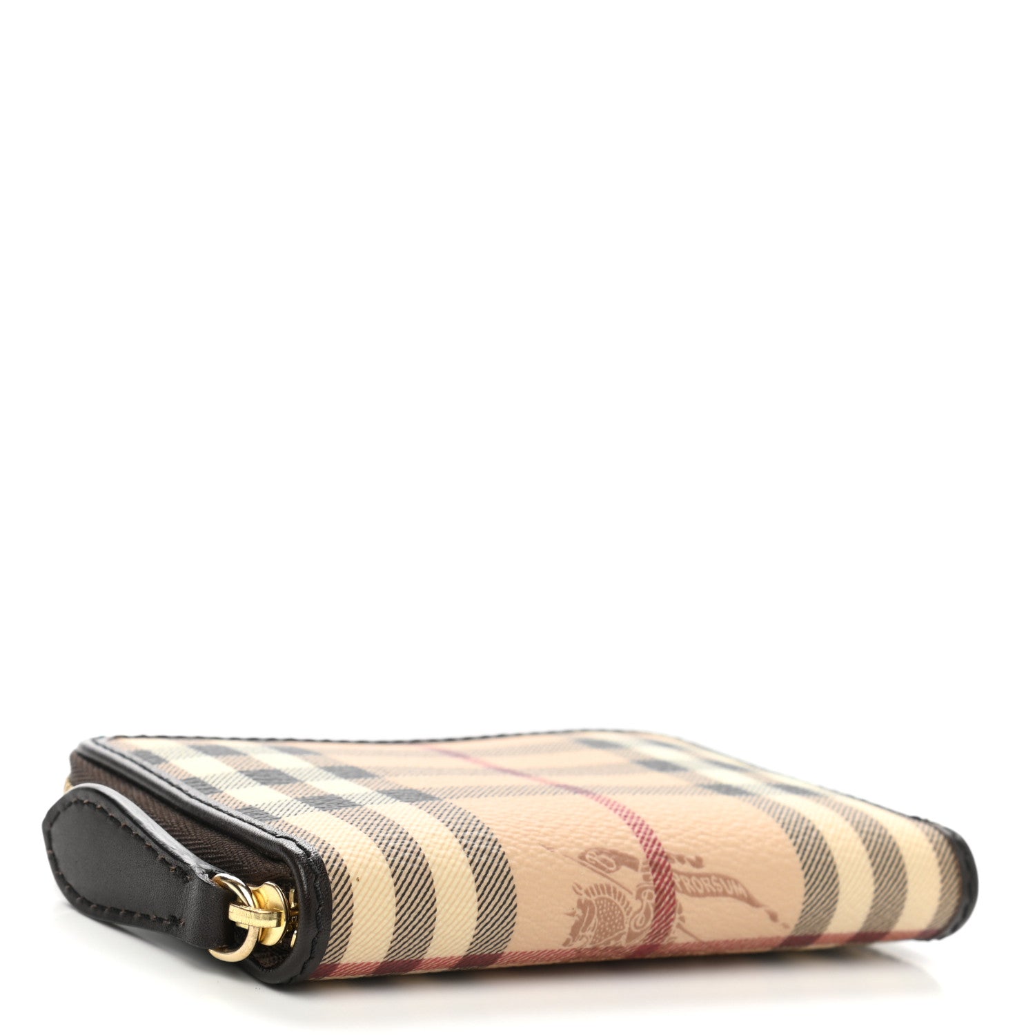 Burberry Haymarket Check Zip Around Wallet 4 of 8