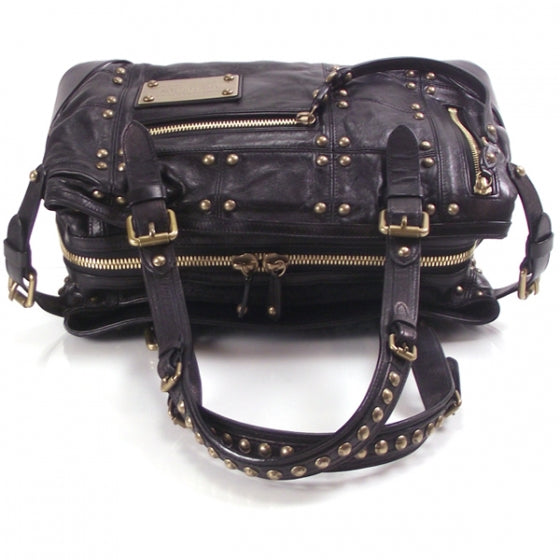 Lambskin Riveting Black