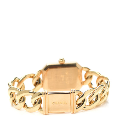 Chanel 18K Yellow Gold 20mm Chain Premiere Quartz Watch XL 3 of 4