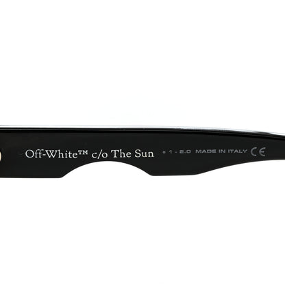 Off-White Acetate Cady Cutout Sunglasses Black 6 of 8