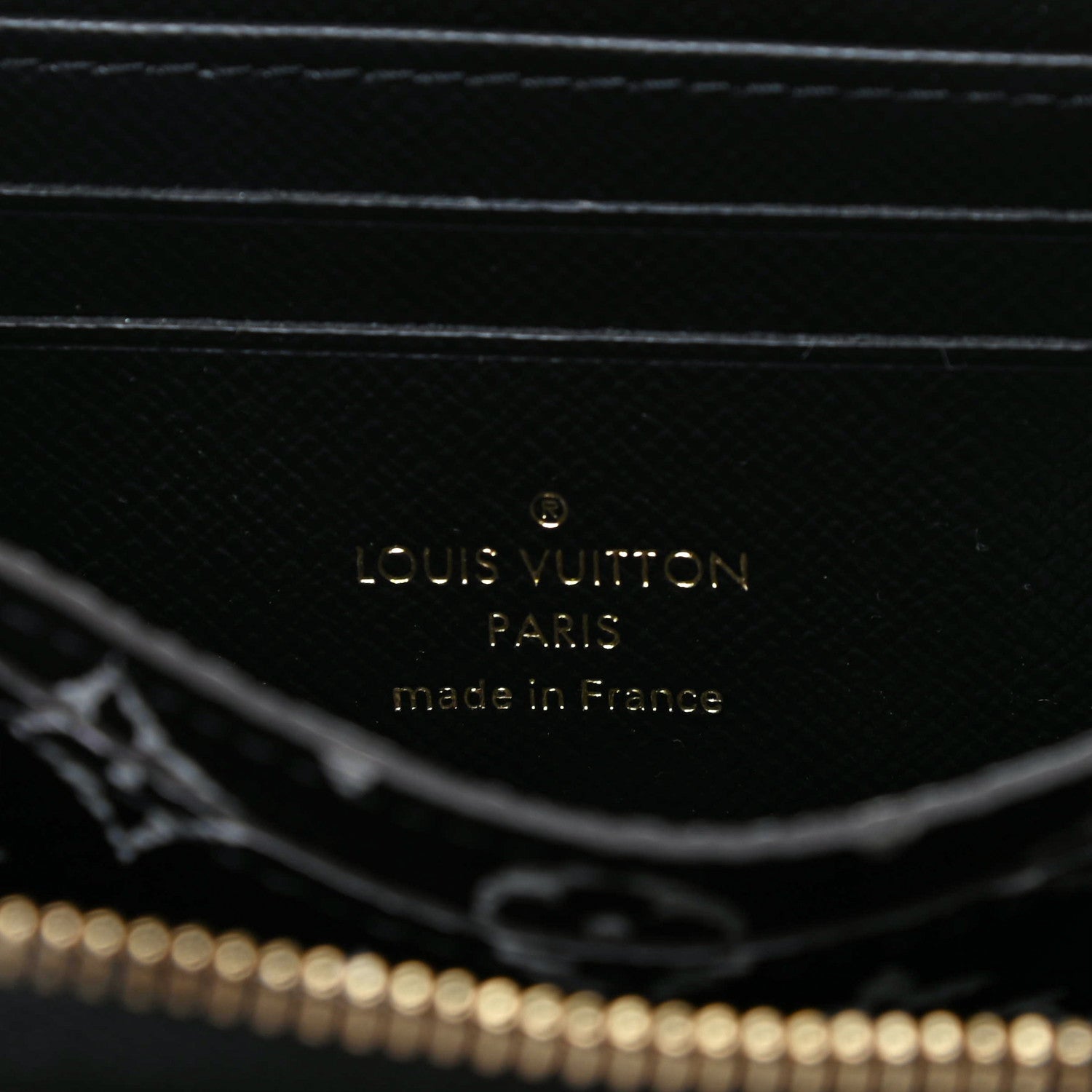 Louis Vuitton Monogram Giant Jungle Zippy Coin Purse Black 5 of 7