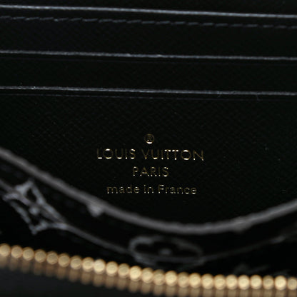 Louis Vuitton Monogram Giant Jungle Zippy Coin Purse Black 5 of 7