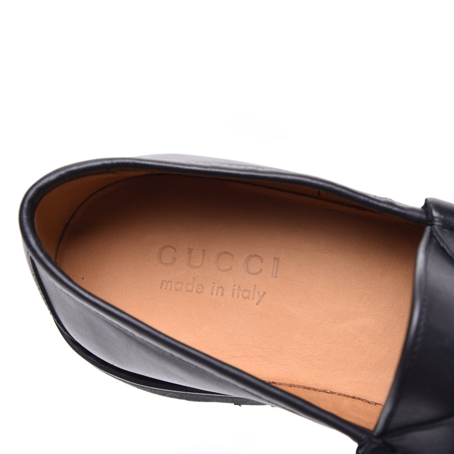 Laredo Calfskin Mens Horsebit Loafers 7.5 Black