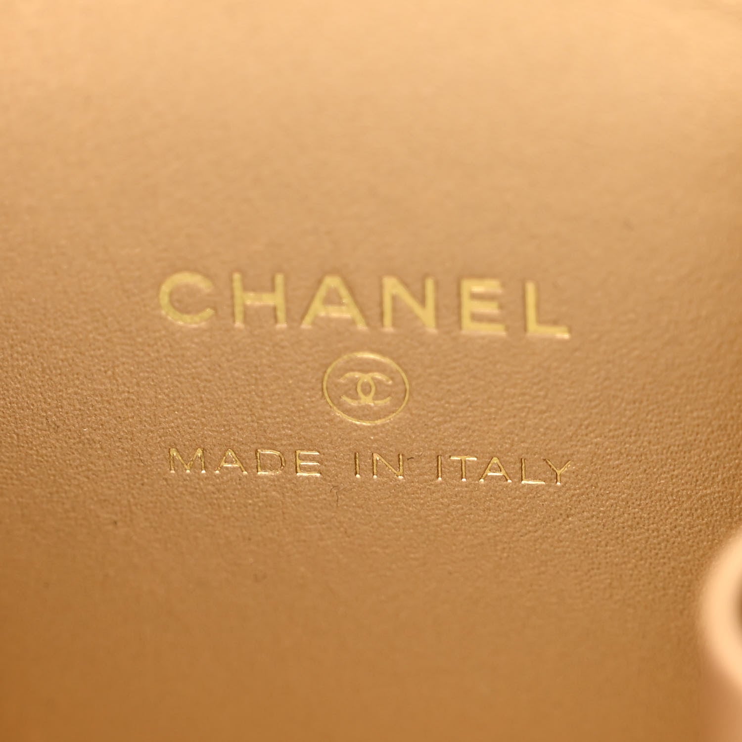 Chanel Lambskin Quilted Mini Pearl Crush Vanity Case With Chain Black 6 of 11