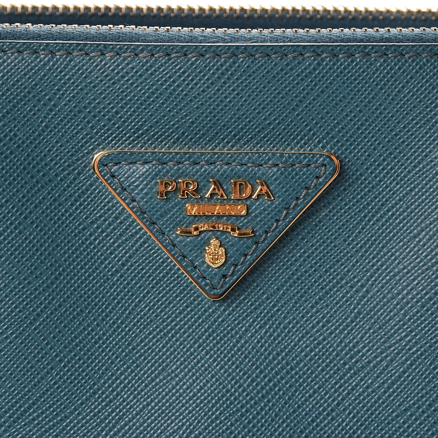 Saffiano Lux Medium Galleria Double Zip Tote Ottanio