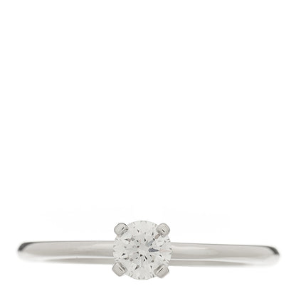 Tiffany Platinum Diamond .23ct Tiffany True Engagement Ring 47 4 1 of 6
