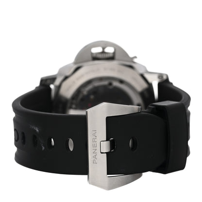 Panerai Stainless Steel Rubber 44mm Luminor Marina 1950 Automatic Watch Black PAM00359 3 of 5