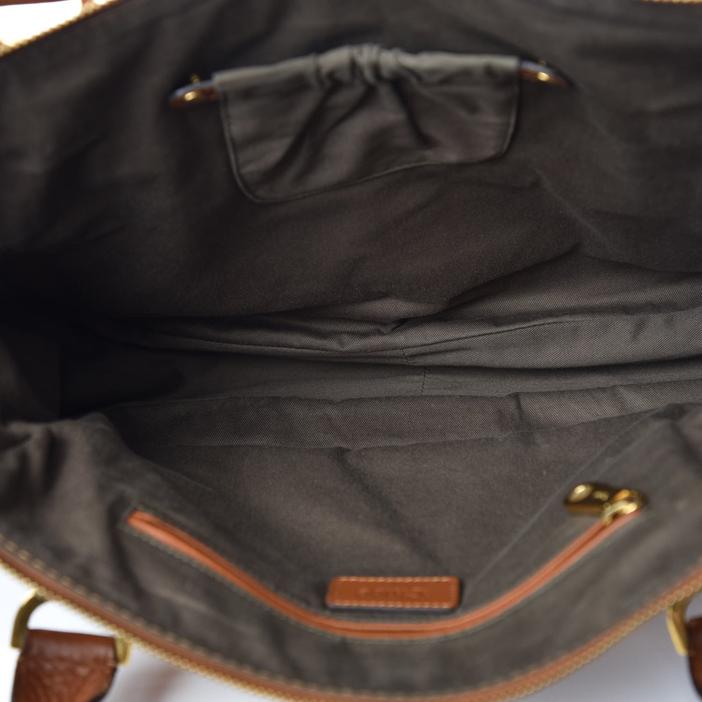 Calfskin Large Marcie Satchel Tan