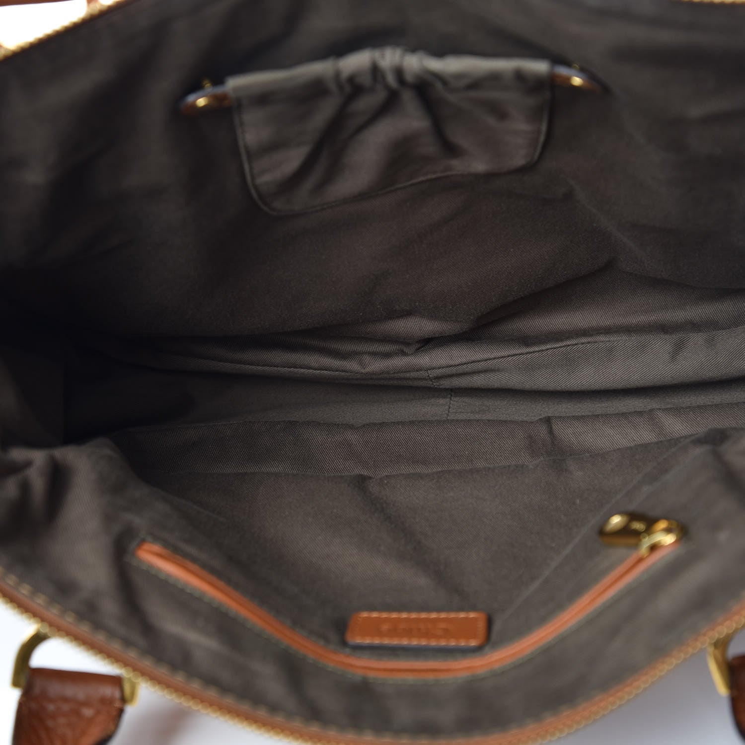 Chloe Calfskin Large Marcie Satchel Tan 5 of 17