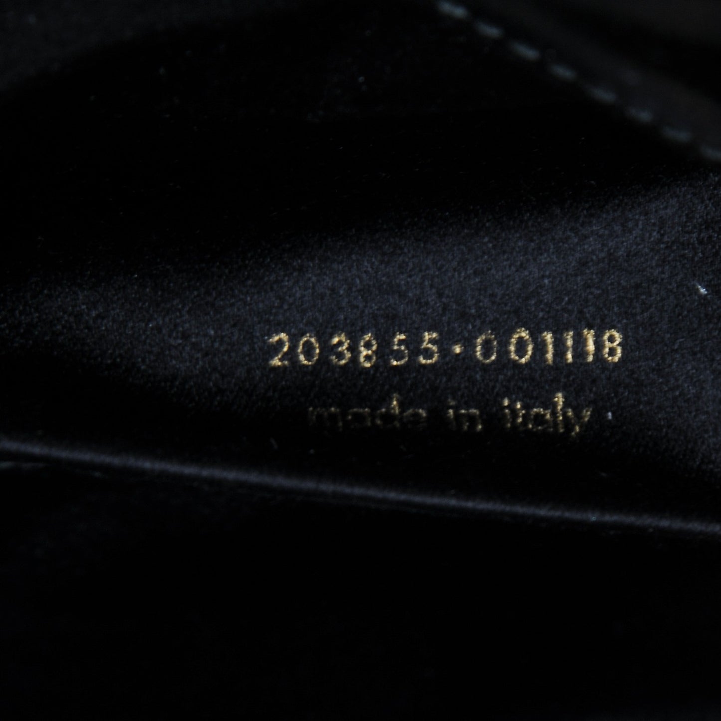 Textured Patent Monogram Large Belle De Jour Clutch Black