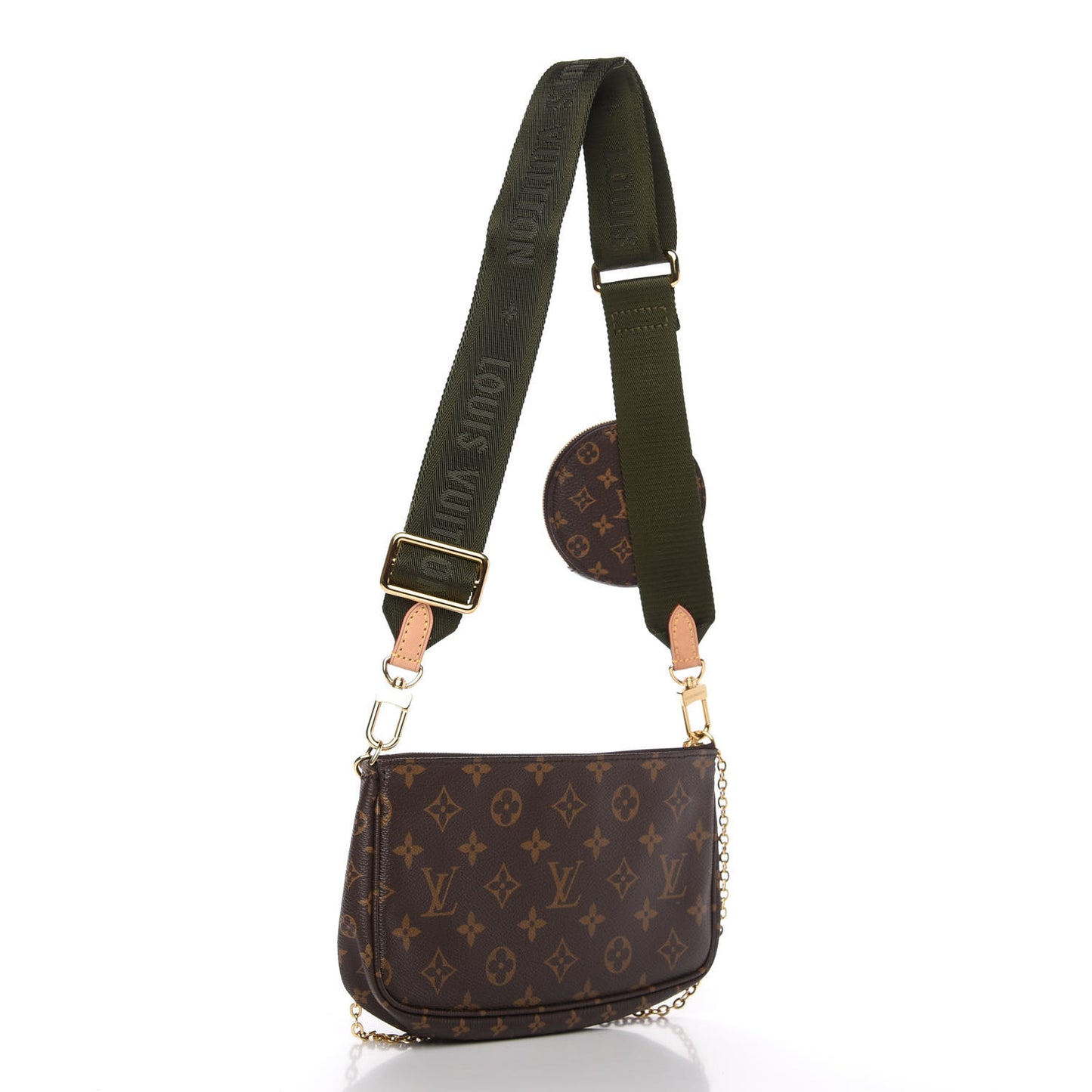 Monogram Multi Pochette Accessories Kaki