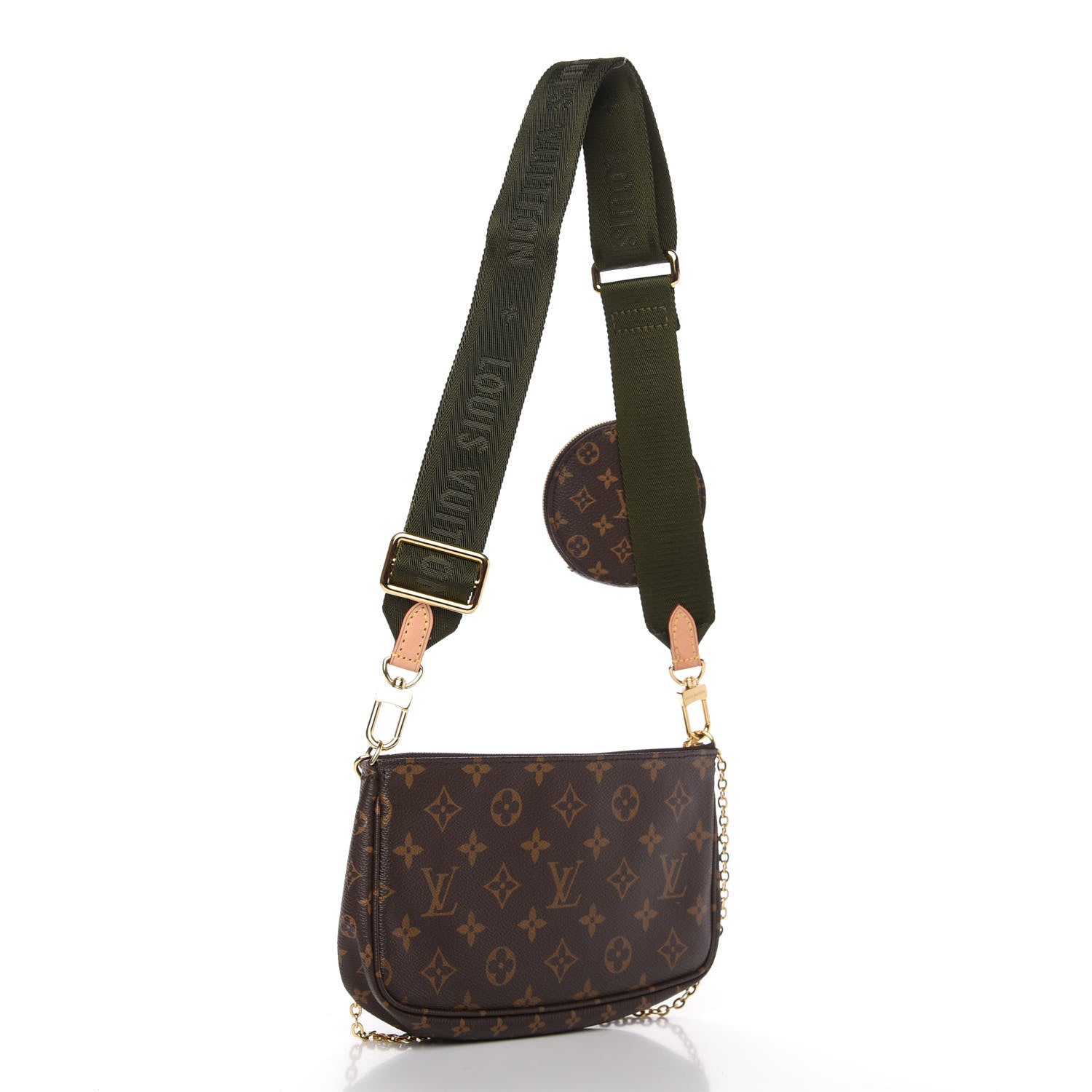 Louis Vuitton Monogram Multi Pochette Accessories Kaki 3 of 14