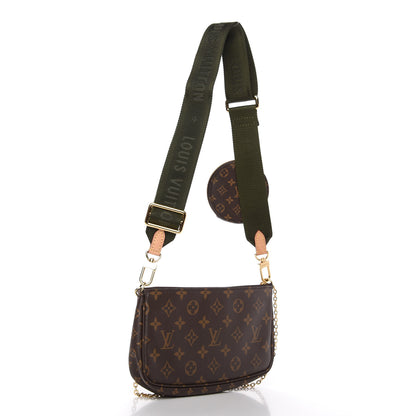 Louis Vuitton Monogram Multi Pochette Accessories Kaki 3 of 14