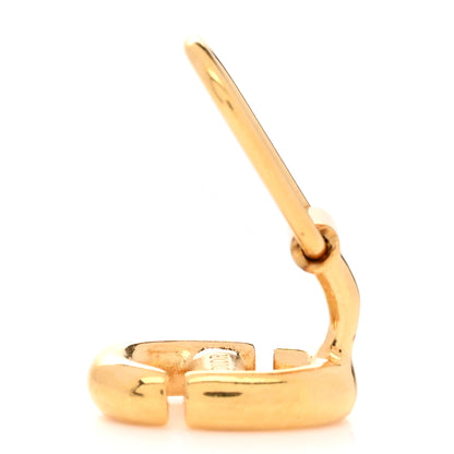 Christian Dior CD Ear Clip Gold 4 of 5