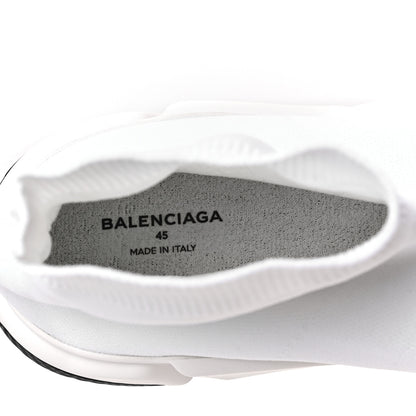 Balenciaga Knit Bi-Color Sole Mens Speed 2.0 Sneakers 45 White 7 of 8