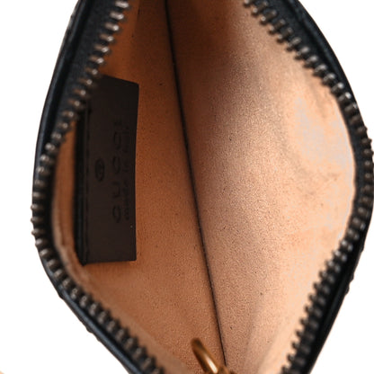 Gucci Calfskin Matelasse GG Marmont Key Case Black 5 of 9