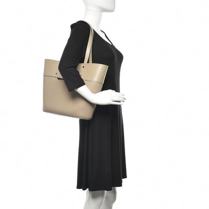 Chloe Smooth Grained Calfskin Small Aby Tote Motty Grey 2 of 11
