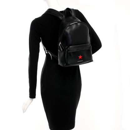 Givenchy Calfskin Star Mini Backpack Black Red 2 of 7