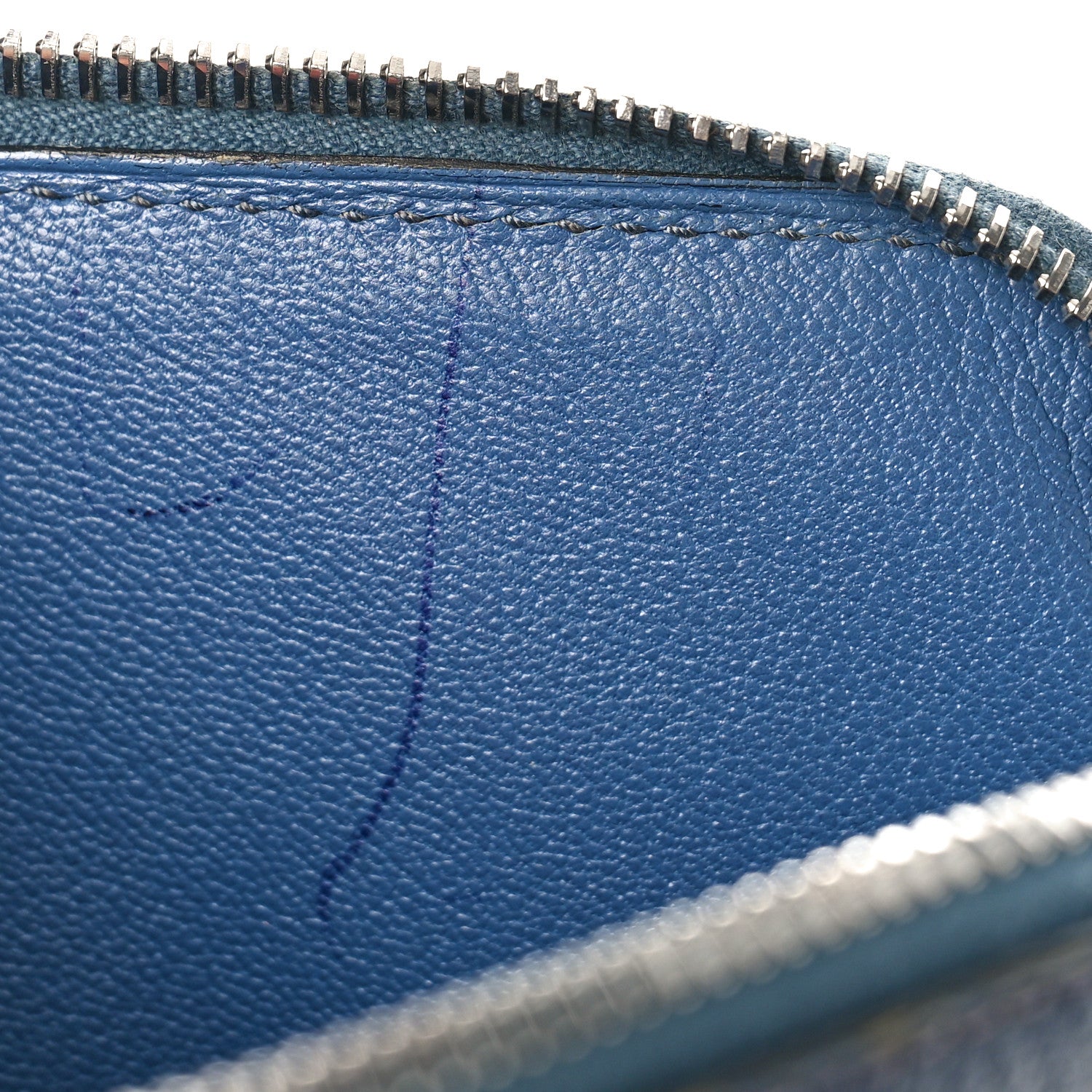 Hermes Chevre De Coromandel Escapade Tote Bleu De Prusse 11 of 11