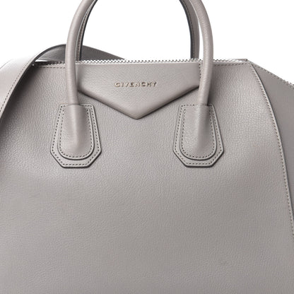 Givenchy Sugar Goatskin Medium Antigona Pearl Grey 10 of 10