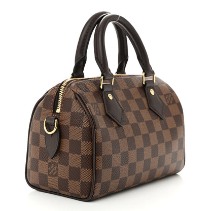Louis Vuitton Damier Ebene Speedy Bandouliere 20 3 of 10