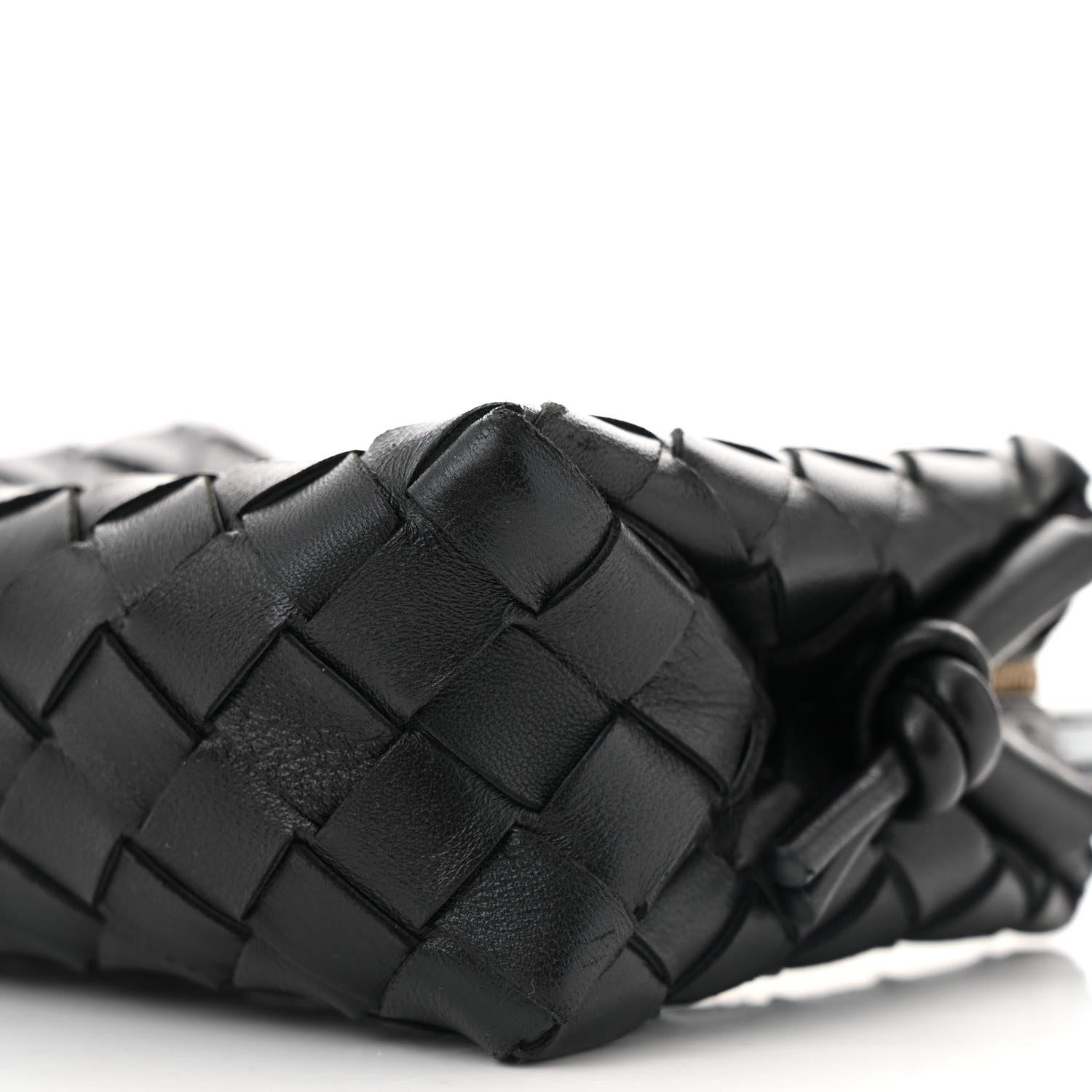 Bottega Veneta Nappa Intrecciato Mini Loop Camera Bag Black 9 of 11