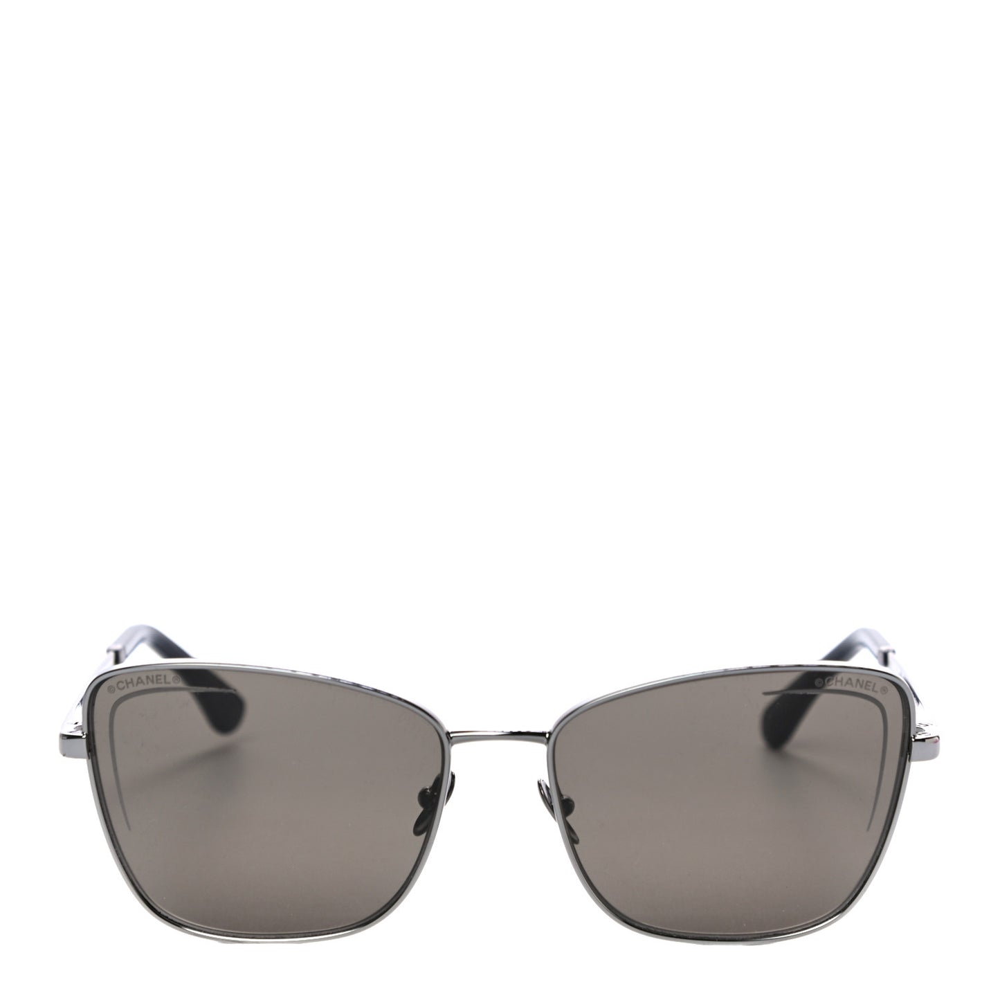 Metal Cat Eye Sunglasses 4267 Black