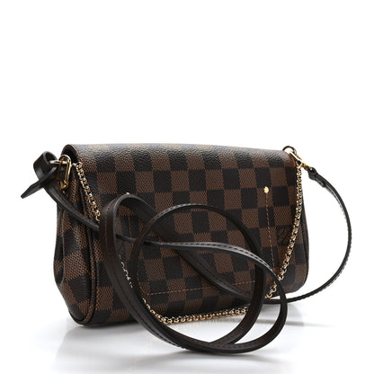 Louis Vuitton Damier Ebene Favorite PM 2 of 8