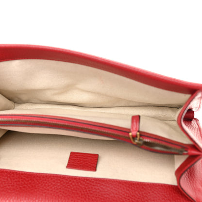 Gucci Dollar Calfskin Swarovski Crystal Small Dionysus Shoulder Bag Hibiscus Red 5 of 15