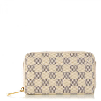 Louis Vuitton Damier Azur Compact Zippy Wallet 1 of 7