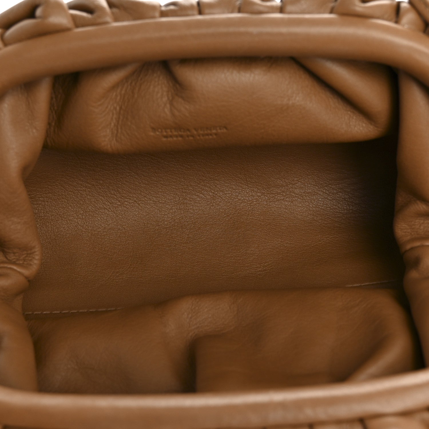 Bottega Veneta Butter Calfskin The Mini Pouch Teak 5 of 13