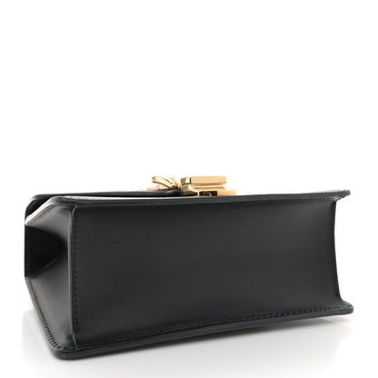Gucci Calfskin Mini Sylvie Chain Shoulder Bag Black 4 of 13
