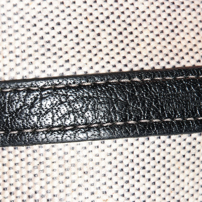 Hermes Toile Leather Garden Party MM 7 of 8