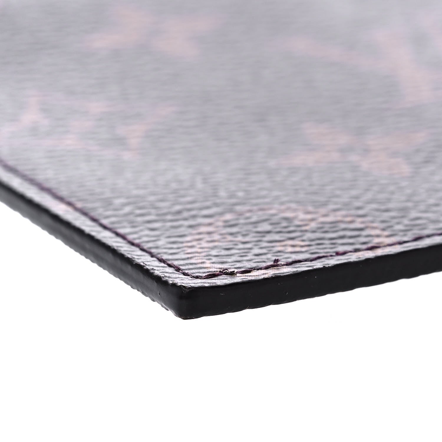 Louis Vuitton Monogram Felicie Chain Wallet Zippered Insert Fuchsia 7 of 8