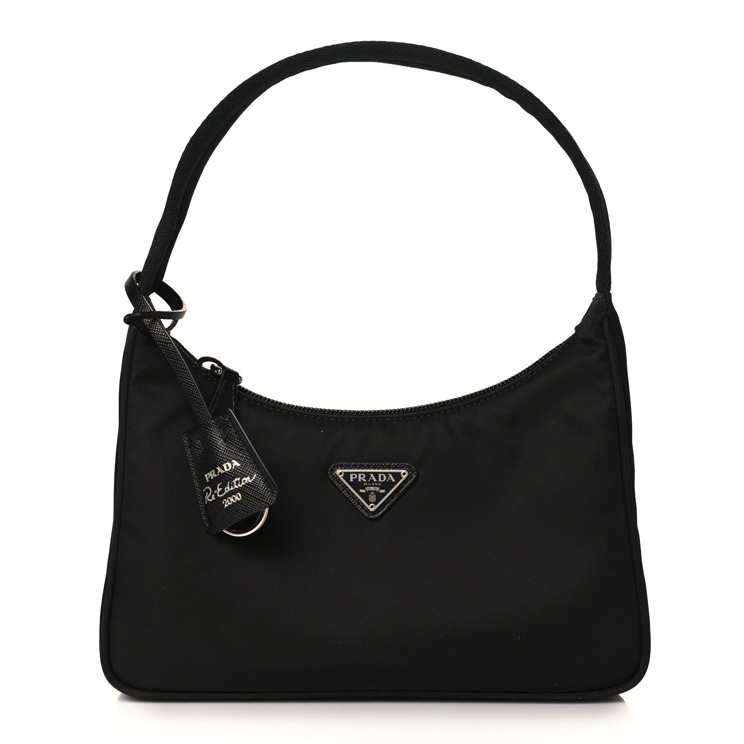 Prada Tessuto Nylon Mini Re-Edition 2000 Bag Black 1 of 10
