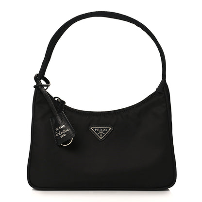 Prada Tessuto Nylon Mini Re-Edition 2000 Bag Black 1 of 10