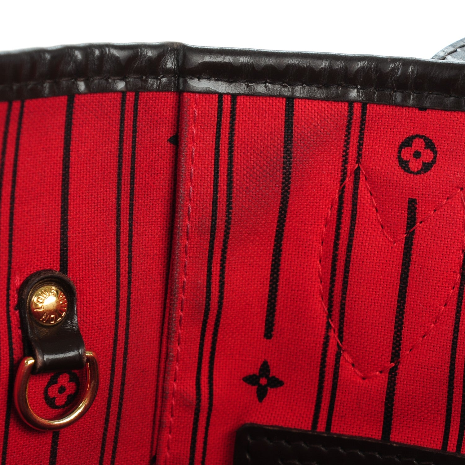 Louis Vuitton Damier Ebene Neverfull MM 10 of 10