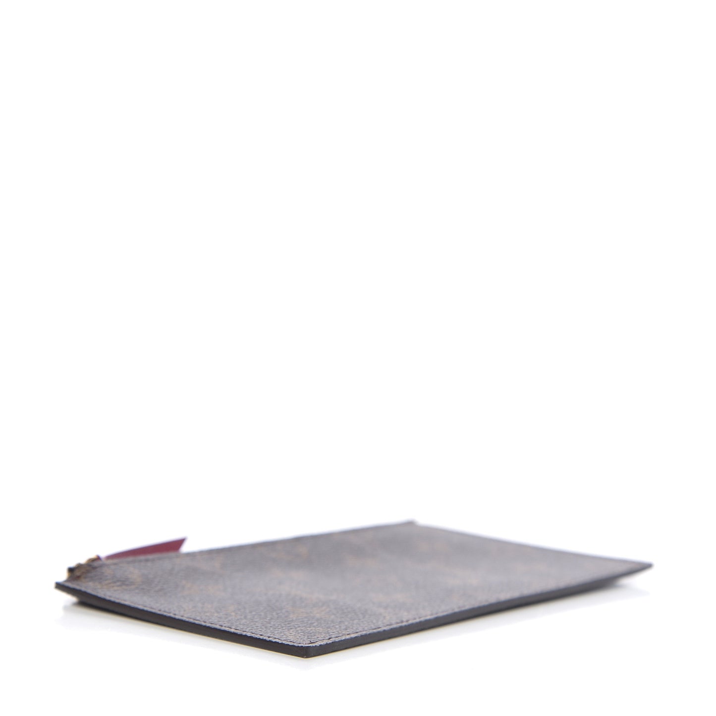 Monogram Felicie Chain Wallet Zippered Insert Fuchsia