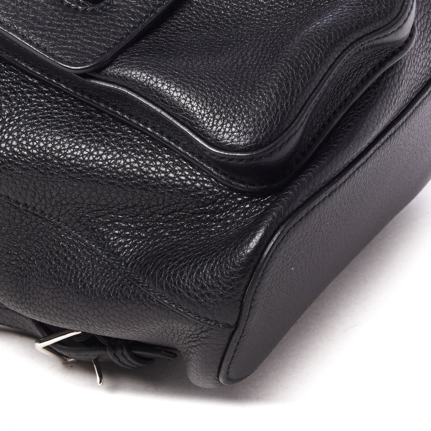 Cellarius Calfskin Medium Bamboo Backpack Black