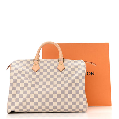 Louis Vuitton Damier Azur Speedy 35 10 of 10